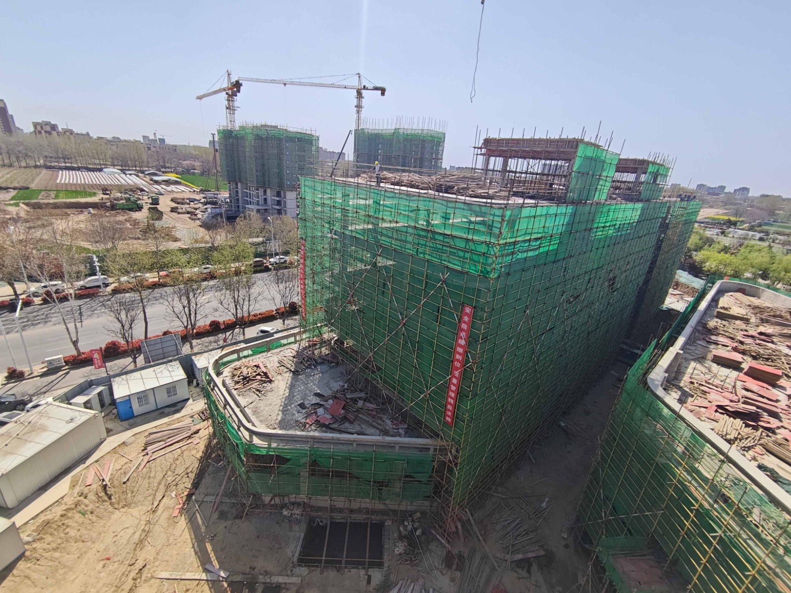 【鼎鑫·幸福滙】三月份工程進(jìn)度播報(bào)——春潮涌動(dòng)筑新章，幸福輪廓漸清晰！  